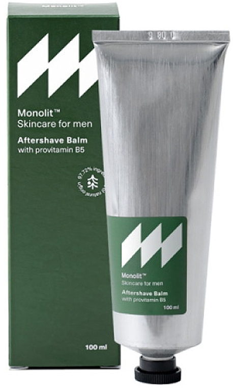 Бальзам після гоління з провітаміном B5 - Monolit Skincare For Men Aftershave Balm With Provitamin B5 — фото N1