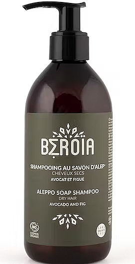 Шампунь на основе алеппского мыла 2в1, для сухих волос - Beroia Aleppo Soap Shampoo — фото N1
