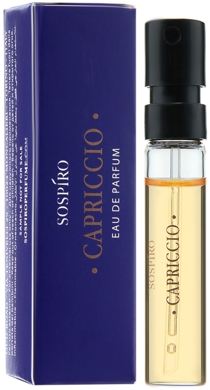 Sospiro Perfumes Capriccio - Парфумована вода (пробник) — фото N1