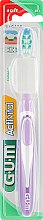 Зубная щетка, мягкая "Activital", фиолетовая - G.U.M Soft Compact Toothbrush — фото N1