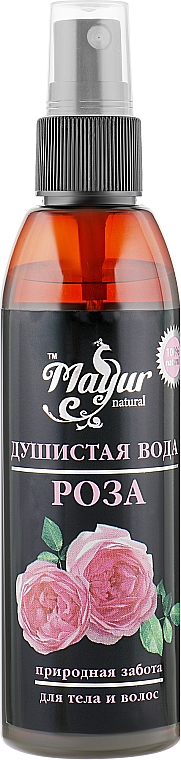 Подарочный набор "Роза" - Mayur (oil/140 ml + foam/150 ml + water/100 ml) — фото N6