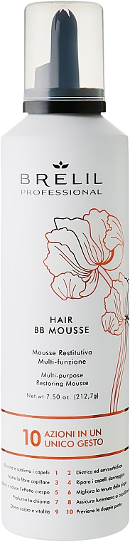 Багатофункціональний мус для волосся - Brelil Bio Traitement Beauty Hair BB Mousse — фото N3