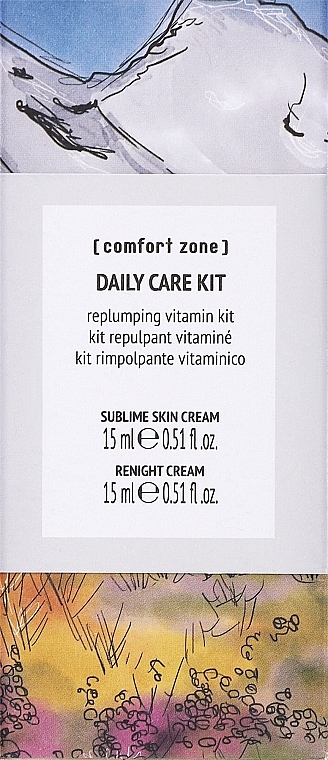 Набір "Щоденний догляд" - Comfort Zone Daily Care Kit (fluid /15ml + cr/15ml) — фото N1