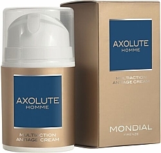 Парфумерія, косметика Чоловічий антивіковий крем для обличчя - Mondial Axolute Multiaction Anti-Ageing Cream