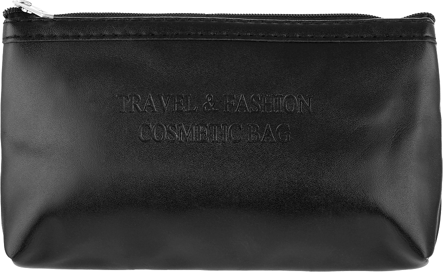 Косметичка CS1132B, чорна - Cosmo Shop Travel & Fashion Cosmetic Bag — фото N1
