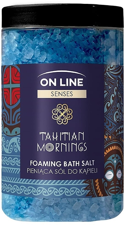 Сіль для ванни - On Line Senses Bath Salt Thaitian Mornings — фото N1