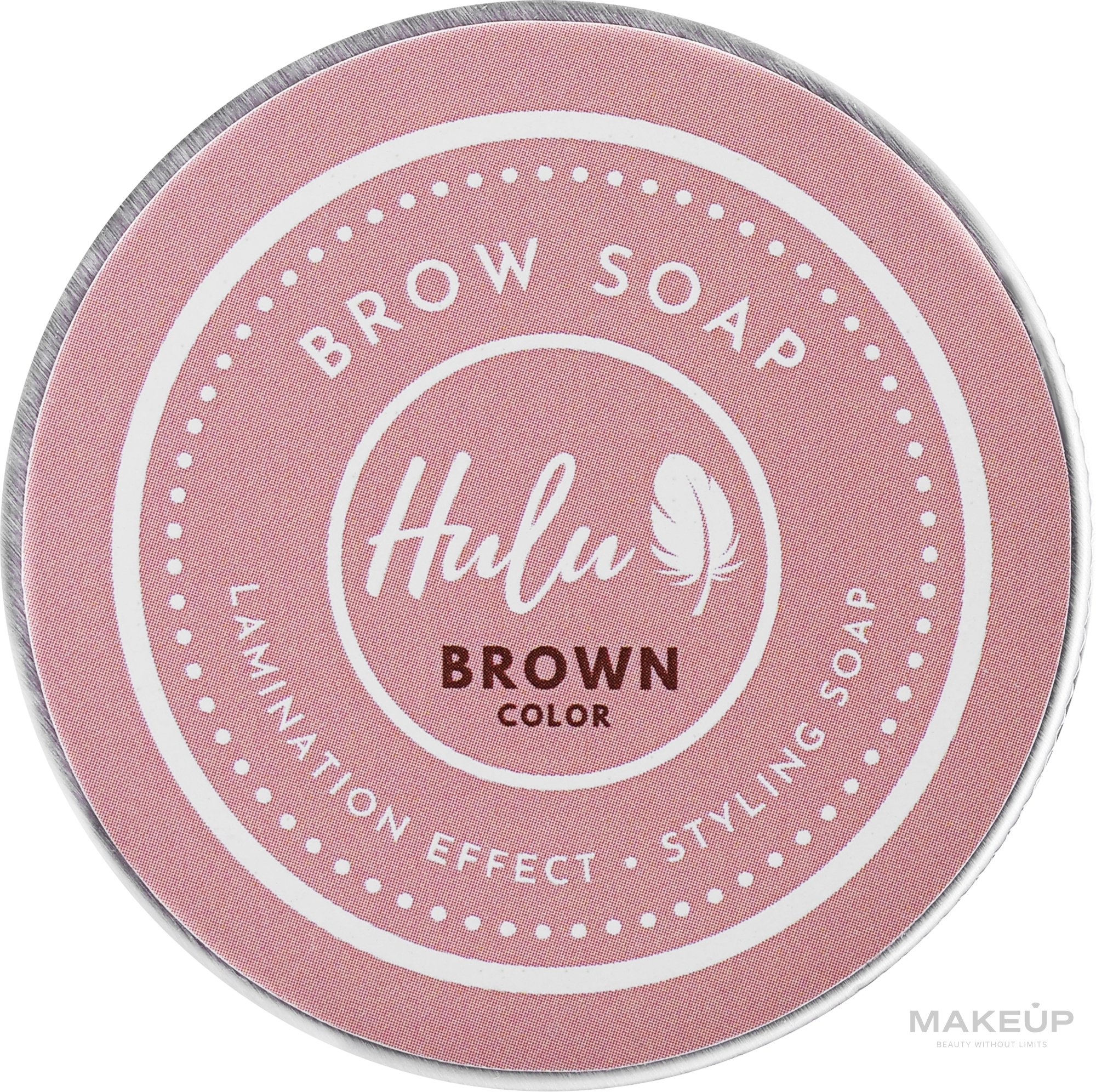 Мило для брів - Hulu Brush Soap Brown — фото 30ml