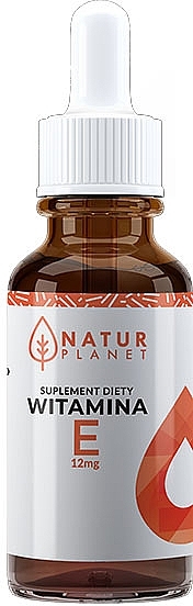 Вітамін E - Natur Planet Vitamin E 12 Mg — фото N2