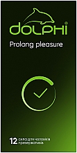 Презервативи зі змащувачем та пролонгуючим ефектом - Dolphi Prolong Pleasure — фото N2