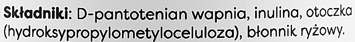 Капсулы "Витамин B5 + Пантотеновая кислота 200mg" - Osavi Vitamin B5 Pantothenic Acid — фото N3