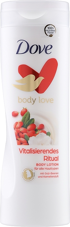 Лосьйон для тіла з ягодами годжі - Dove Body Love Goji Berries Body Lotion — фото N1