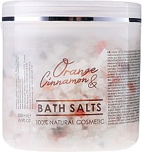 Духи, Парфюмерия, косметика Соль для ванны - Sezmar Collection Professional Orange & Cinnamon Bath Salts