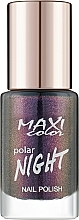 Парфумерія, косметика Лак для нігтів - Maxi Color Polar Night Nail Polish