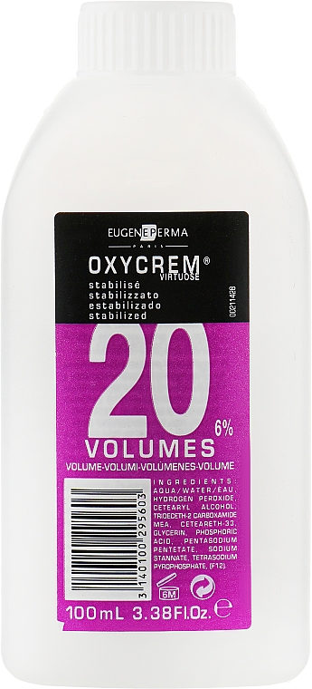 Окислитель 20 Vol (6%) - Eugene Perma OxyCrem — фото N1