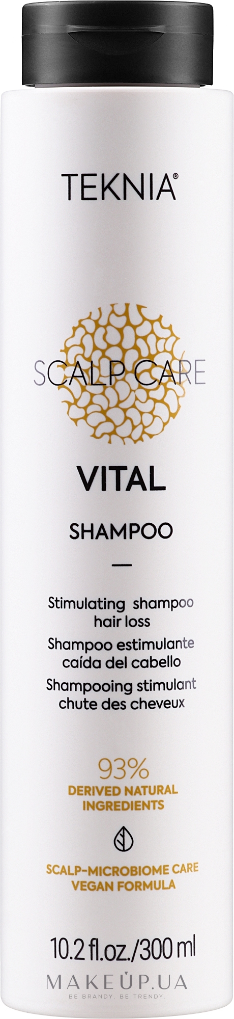 Мицелярный шампунь против выпадения волос - Lakme Teknia Scalp Care Vital Shampoo — фото 300ml