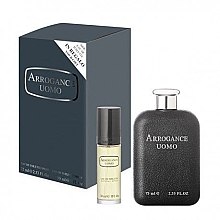 Парфумерія, косметика Arrogance Uomo - Набір (edt/75ml + edt/30ml)