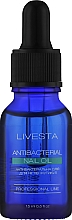 Антибактеріальна загоювальна олія для нігтів і кутикули - Livesta Antibactrial Nail Oil — фото N1