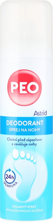 Дезодорант для ног - Astrid Foot Deodorant Spray Peo — фото N1