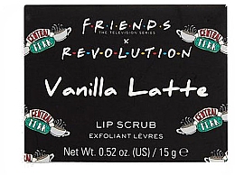 Парфумерія, косметика Скраб для губ "Ванільний лате" - Makeup Revolution X Friends Vanilla Latte Lip Scrub