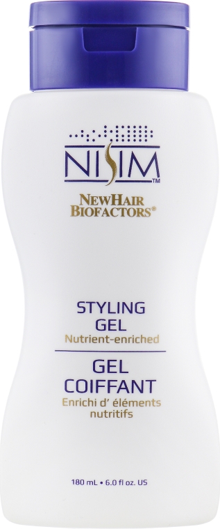 Гель для укладання волосся - Nisim NewHair Biofactors Styling Gel — фото N1