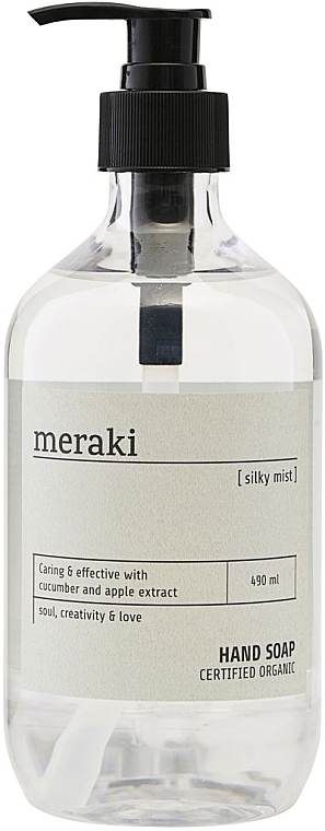 Мыло для рук "Шелковистый туман" - Meraki Hand Soap Silky Mist — фото N1