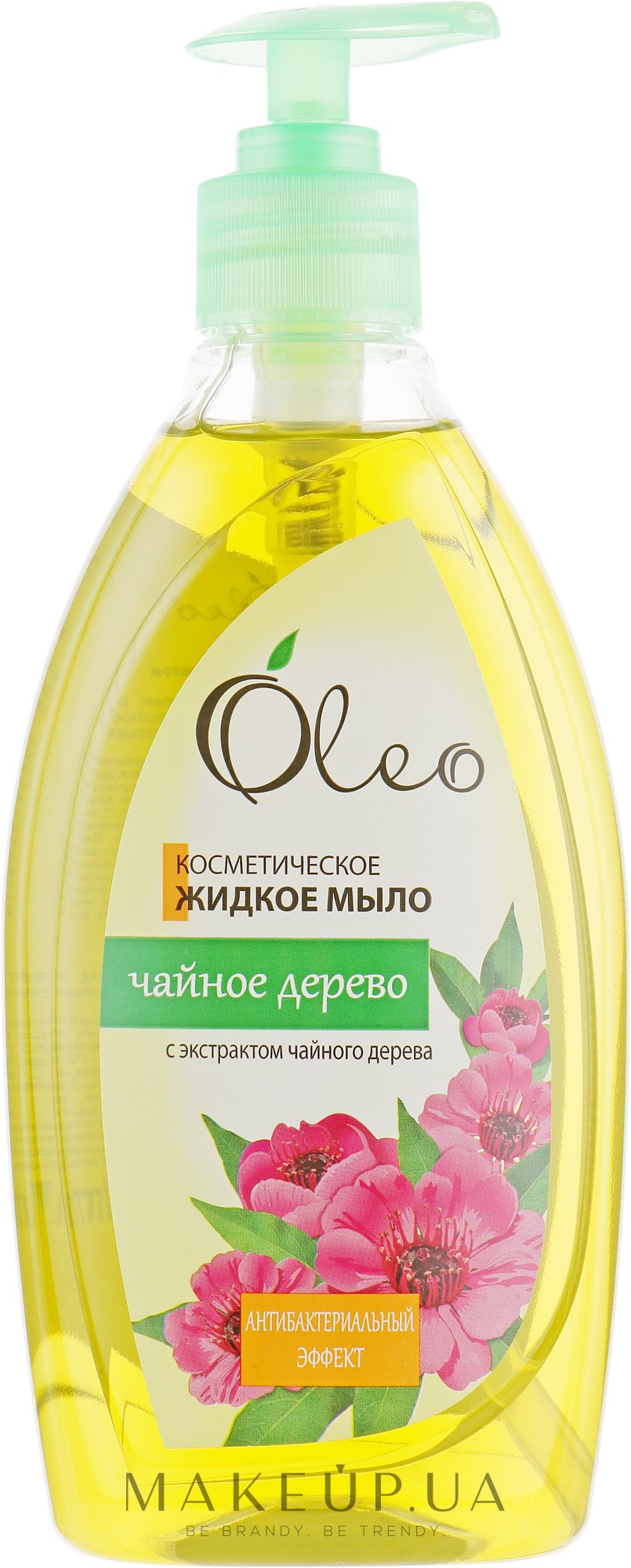 Косметическое жидкое мыло "Чайное дерево" - Oleo — фото 500ml