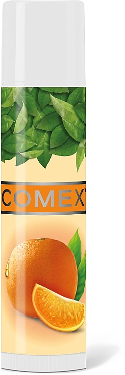 УЦЕНКА Натуральний бальзам для губ "Апельсин" - Comex Ayurvedic Natural * — фото N1