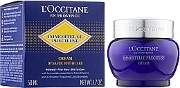 УЦЕНКА Увлажняющий крем для лица - L'Occitane Immortelle Precisious Cream Facial Moisturizer * — фото N2