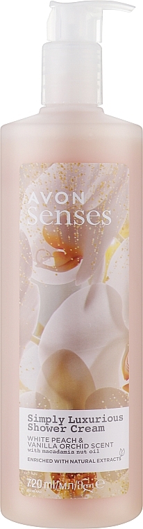 Крем-гель для душу "Справжня розкіш" - Avon Senses Shower Creme — фото N1