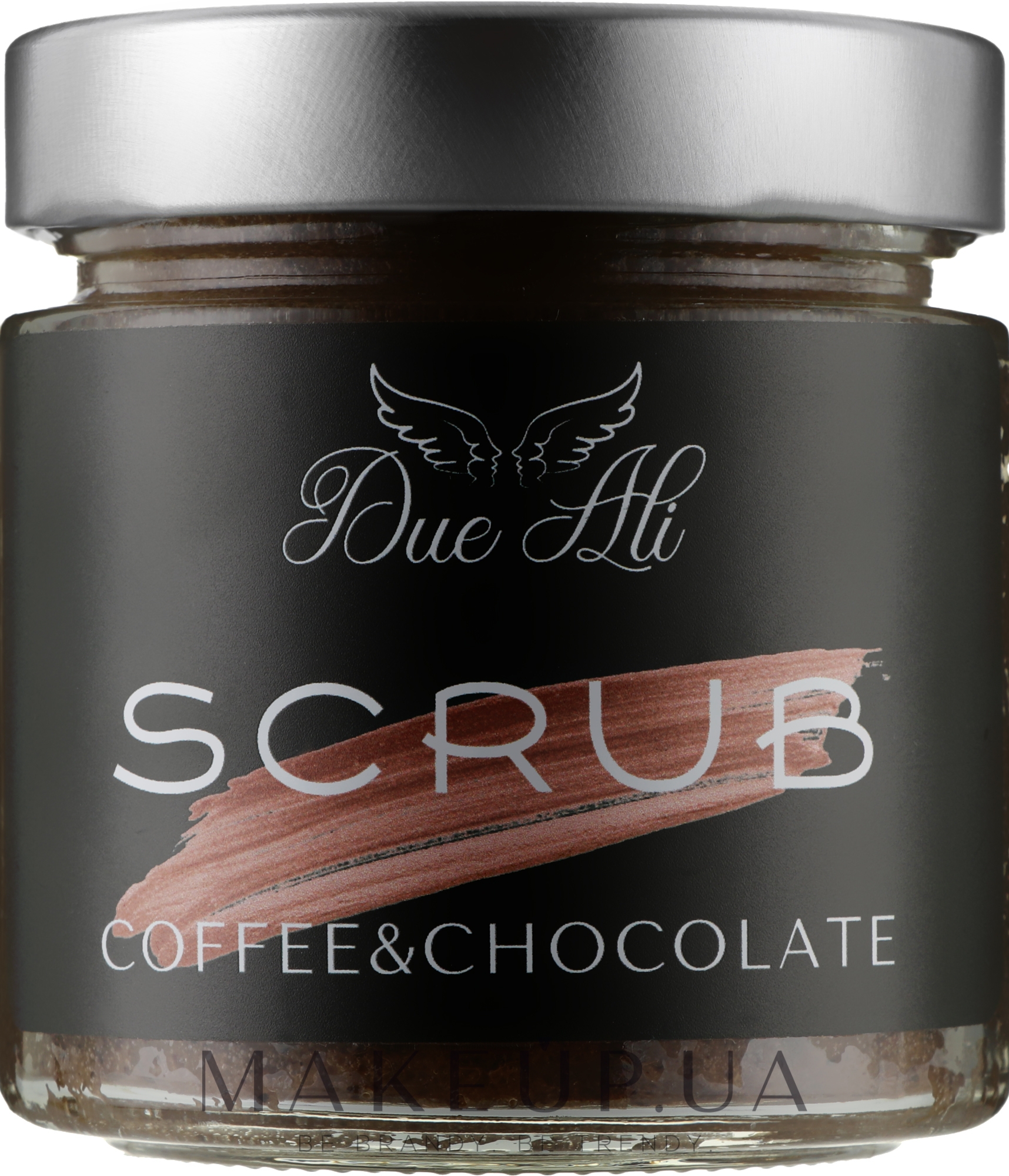 Солевой скраб для тела "Кофе и Шоколад" - Due Ali Coffee&Chocolate Scrub — фото 275g