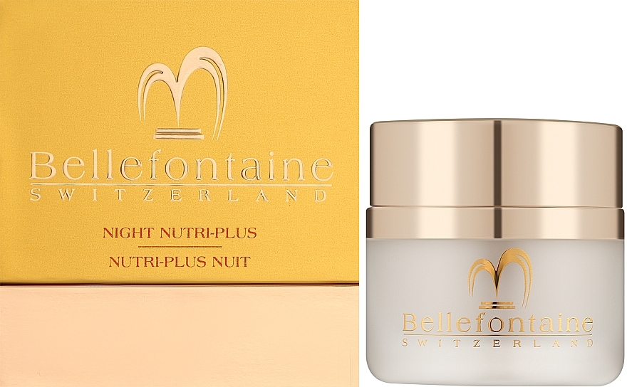 Омолоджувальний нічний крем для сухої шкіри обличчя - Bellefontaine Night Nutri-Plus — фото N2