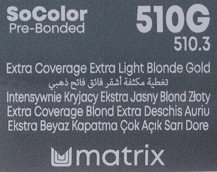 Стойкая крем-краска для волос "Экстра покрытие седины" - Matrix Extra Coverage Socolor Beauty High Coverage Permanent Cream Hair Color — фото N4