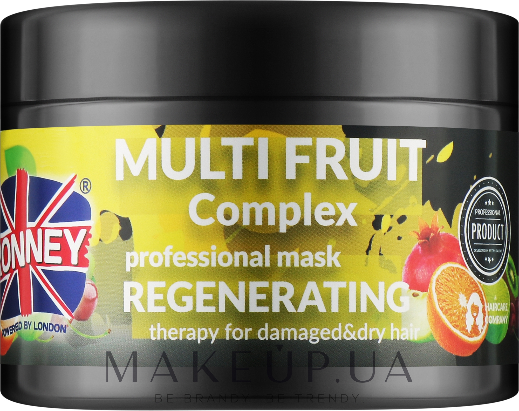 Маска для волосся - Ronney Multi Fruit Complex Regenerating Therapy Mask — фото 300ml