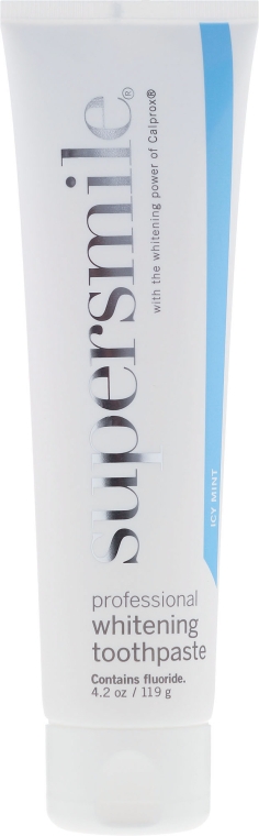 Зубная паста отбеливающая "Морозная мята" - Supersmile Ice Mint Professional Teeth Whitening Toothpast — фото N2