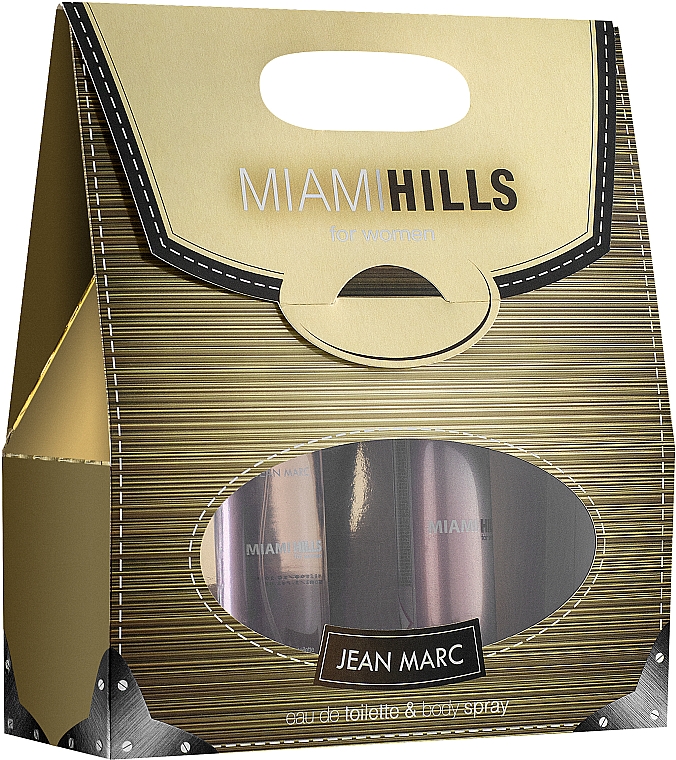 Jean Mark Miami Hills - Набор (edt/50ml + deo/75ml) — фото N1