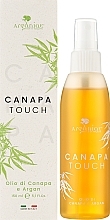Конопляное и аргановое масло для наиболее чувствительной кожи лица и тела - Arganiae Canapa Touch Hemp and Argan Oil — фото N2