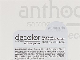 Смывка для прямых пигментов - Anthocyanin Second Edition Decolor — фото N3