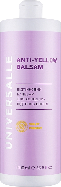 Оттеночный бальзам для волос - Universalle Anti-Yellow Balsam — фото N1