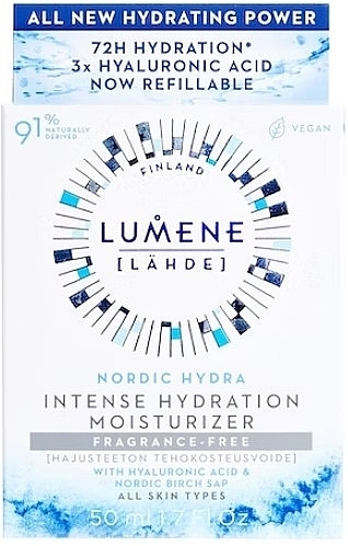 Интенсивный увлажняющий крем для лица - Lumene Nordic Hydra Intense Hydration Moisturizer Fragrance-Free — фото N2