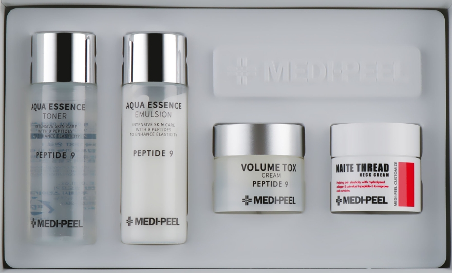 Набір - Medi Peel Peptide Skincare Trial Kit (toner/30ml + emulsion/30ml + cr/10g + cr/10g) — фото N2