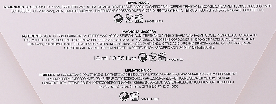 Набір - Pierre Rene Awsome Look 2023 (mascara/10ml + pencil/1.6g + lip/liner/0.4g) — фото N3