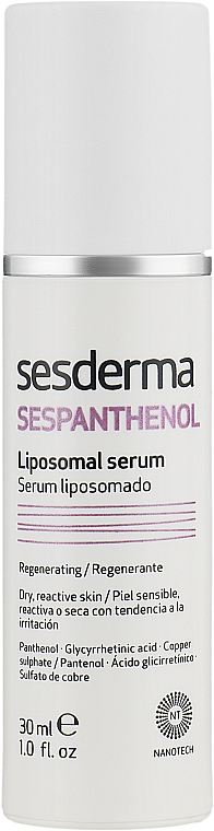 Ліпосомальна сироватка - Sesderma Sespanthenol Liposomal Serum — фото N1