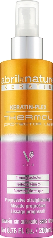 Спрей-термозащита - Abril et Nature Thermal Keratin-Plex Thermal Protector Liss — фото N1