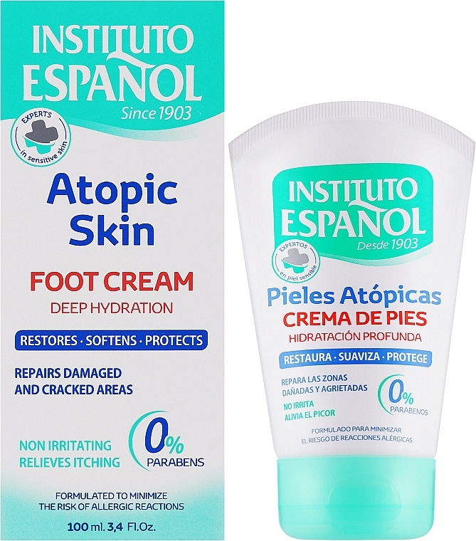 Крем для ніг - Instituto Espanol Atopic Skin Foot Cream — фото N2