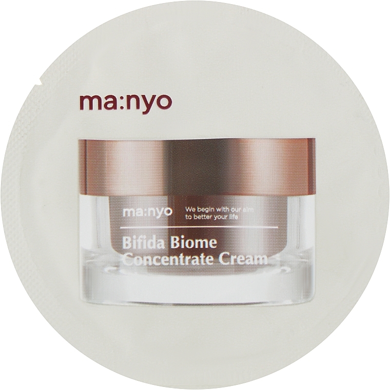 Антивозрастной крем с бифидолактокомплексом - Manyo Factory Bifida Concentrate Cream (пробник)