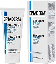 Парфумерія, косметика Очищувальний крем для сухої шкіри обличчя й тіла - Eptaderm Epta Creme Cleansing