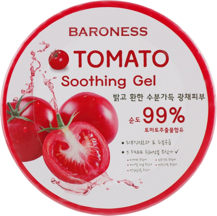 Многофункциональный гель с экстарктом томата - Beauadd Baroness Soothing Gel Tomato