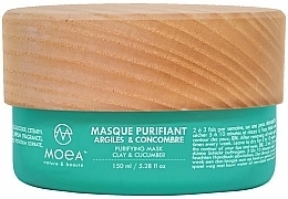 Духи, Парфюмерия, косметика Очищающая маска с глиной и огурцом - Moea Purifying Mask Clay & Cucumber