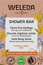 Парфумерія, косметика Твердий аромабар для душу "Іланг-іланг та ірис" - Weleda Shower Bar Solid Body Wash Ylang Ylang+Iris