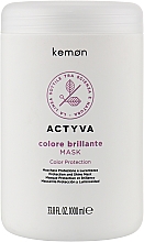 Маска для фарбованого волосся - Kemon Actyva Colore Brillante Mask — фото N3
